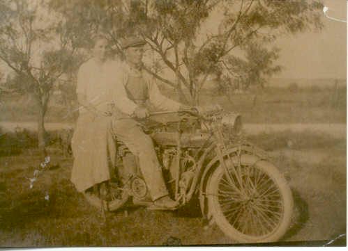 Necie and Frank Griffin, Brownwood, Texas