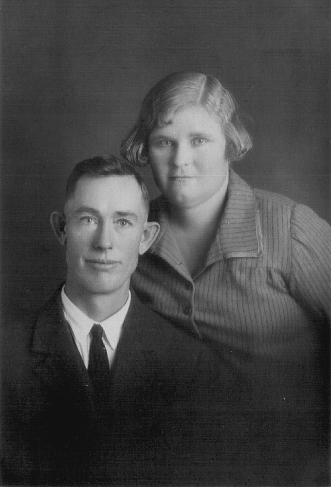 Lillie and James Ernest Mobley, Callahan County, Texas, 1911