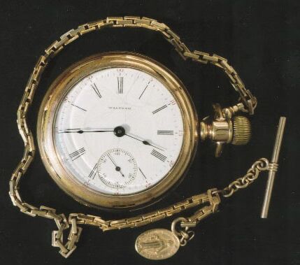 Olin Elliott's pocket watch, Callahan County, Texas