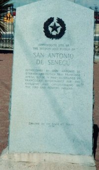 Senecu Monument, El Paso County, Texas