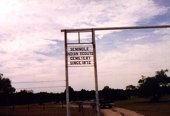 Indian Scout Cemetery, Kinney County, Texas