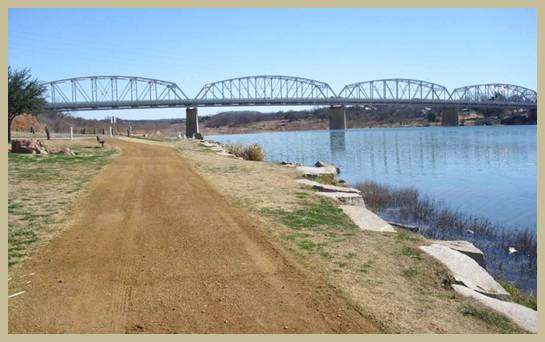 Llano River Bridge built 1936