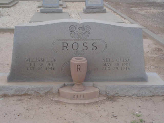 William L. Jr. & Nell Chism Ross, Reeves County, Texas