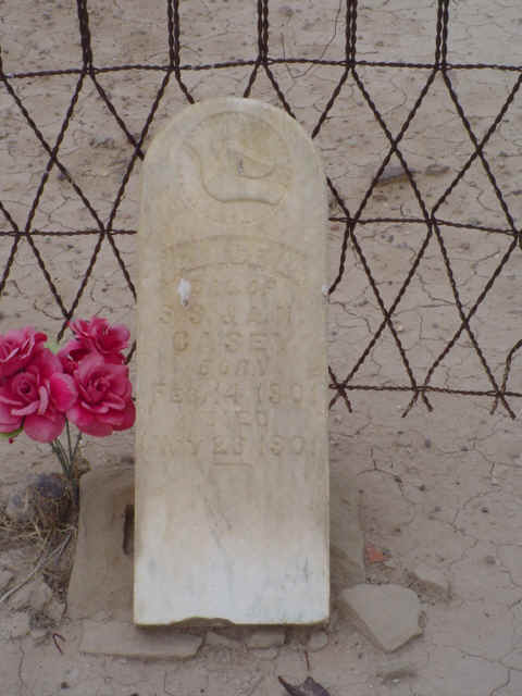 Alice N. Casey, Reeves County, Texas