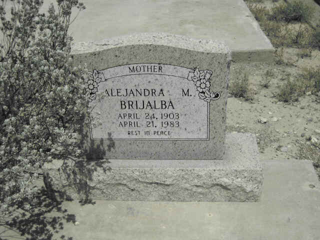 Alejandra M. Brijalba, Reeves County, TXGenWeb