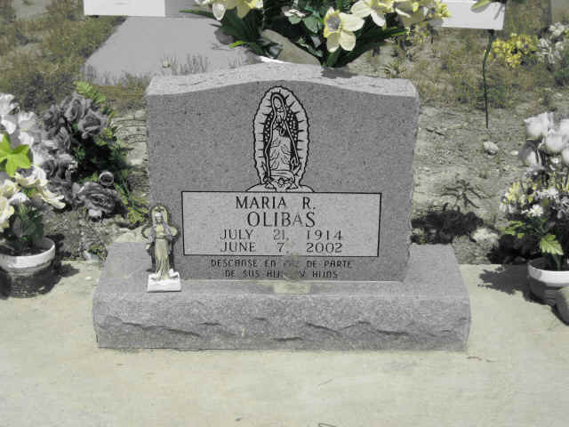 Maria R. Olibas, Reeves County, TXGenWeb