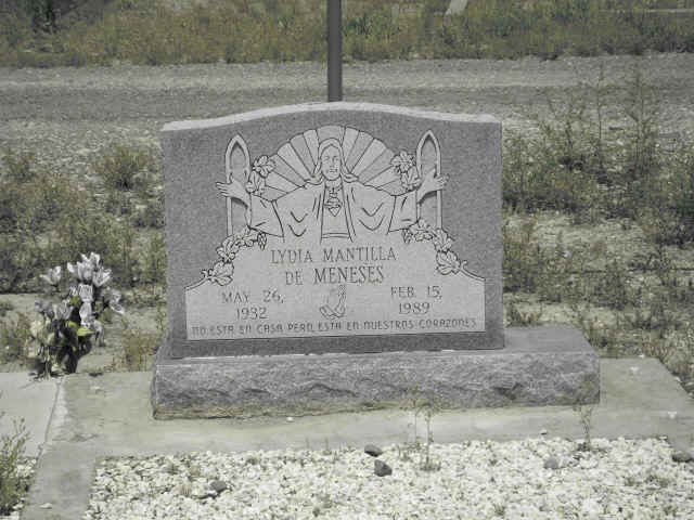 Lydia Mantilla de Meneses, Reeves County, TXGenWeb