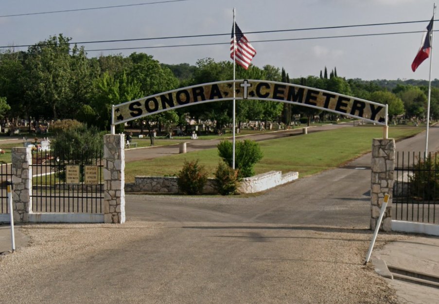 Sonora Cemetery, Sutton County, Texas